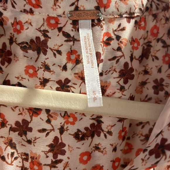 NWOT Free People Flower Maxi Dress - Picture 4 of 7